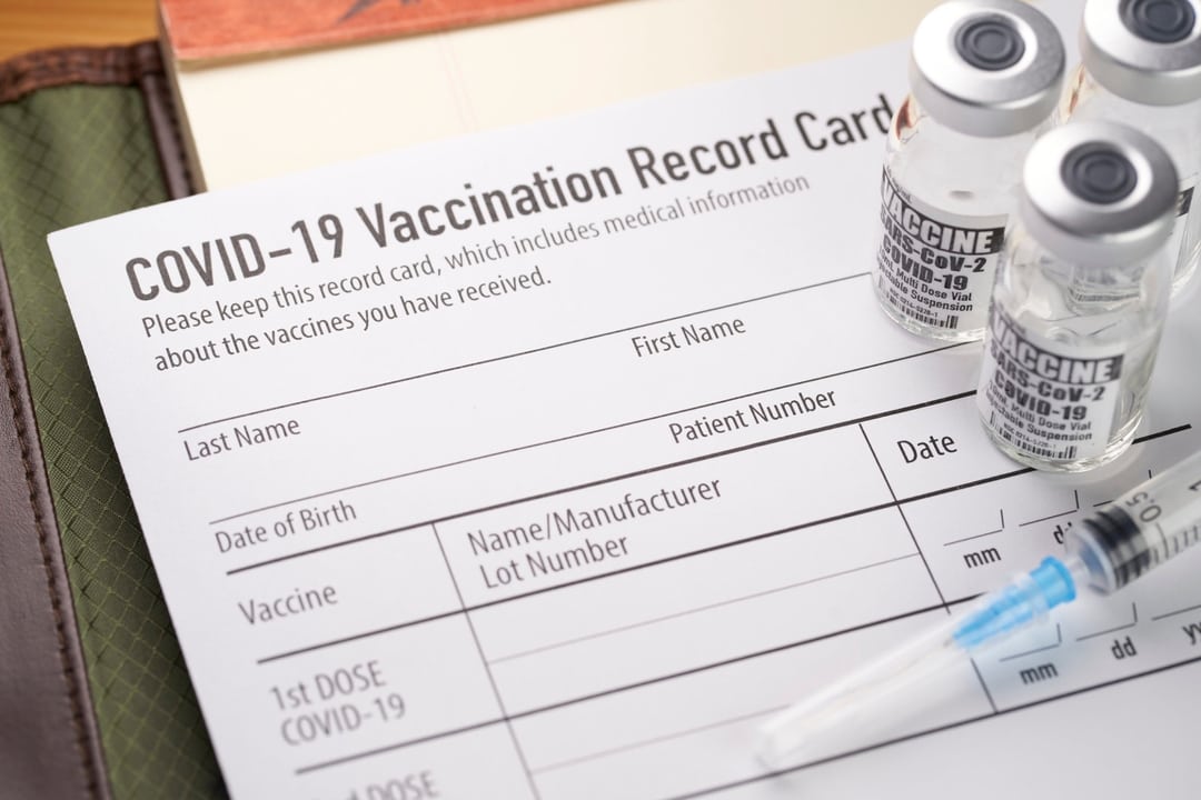 covid-19 vaccination card